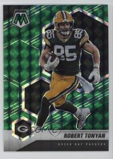2021 Panini Mosaic Green Mosaic Prizm Robert Tonyan #83 1d4m