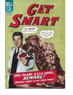GET SMART #2 1966 - DELL COMIC - GOOD PLUS COND.