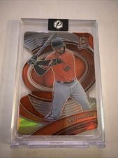 2021 Panini Spectra Neon Orange Prizm Die-Cut 11/15 Trey Mancini #20 4m0