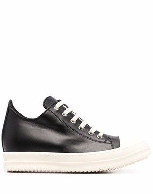 Rick Owens Women Low Sneakers LPO Rickon Black Milk RP01B4891 LPO 9111 29962780