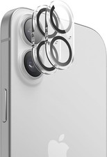 2 Pack Tempered Glass Camera Lens Protector for iPhone 17 Scratch Resistant