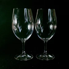 RIEDEL OVERTURE MAGNUM WINE GLASSES, Lead Free Crystal, 8", 18 Oz, Austria, 2PC