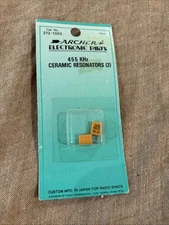 Archer 455 kHz 2 Ceramic Resonators 272-1303 Radio Shack New Old Stock NOS
