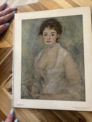 Lot Of 2 Vintage National Gallery Of Art, Washington DC Portraits 11*14