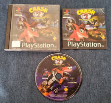 Sony Playstation 1 PS1 Game Crash Bandicoot 2 The Wrath of Cortex Boxed Manual