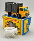 Vintage Matchbox  Lesney Cattle Truck with Cows With Box #37 1966