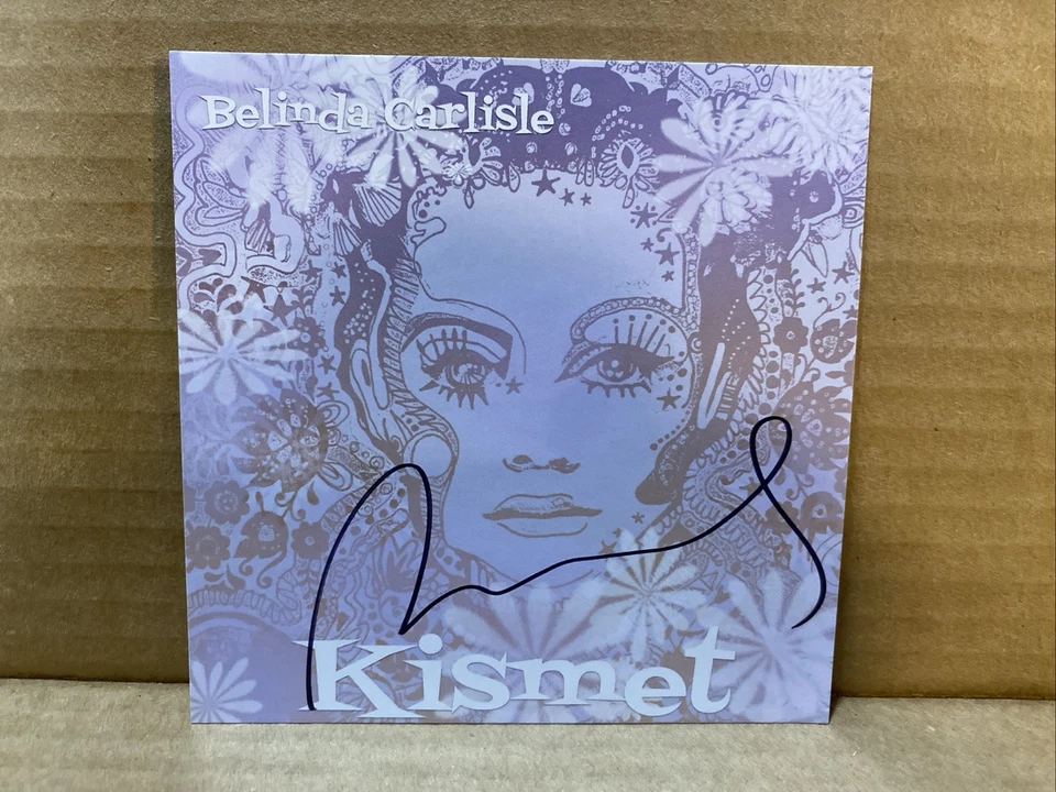 BELINDA CARLISLE (THE GO-GO's): KISMET CD WITH SIGNED/AUTOGRAPHED ART CARD! NEW! - Image 2 of 4