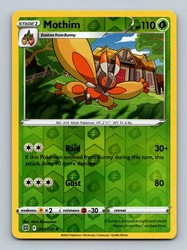 Mothim 011/172 Brilliant Stars Reverse Holo