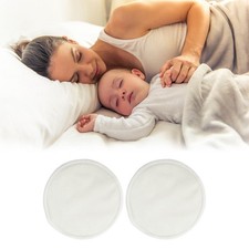 2pcs Breastfeeding Pads Bamboo Fiber Reusable Nursing Pads For Maternity Breastf