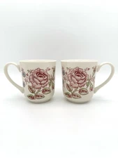 Johnson Bros Rose Chintz - Mugs 3 7/8”, Set of 2