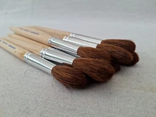 New Set Of 10 M. GRUMBACHER WATER COLOR Paint Brushes 7920 USB 14 MADE U.S.A.