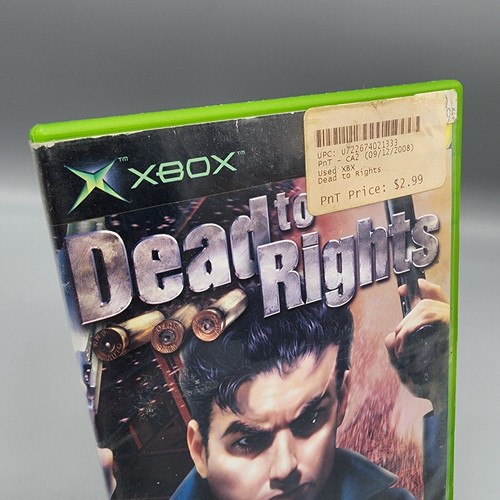 Dead To Rights Sur Xbox - Complet Version Française - Microsoft