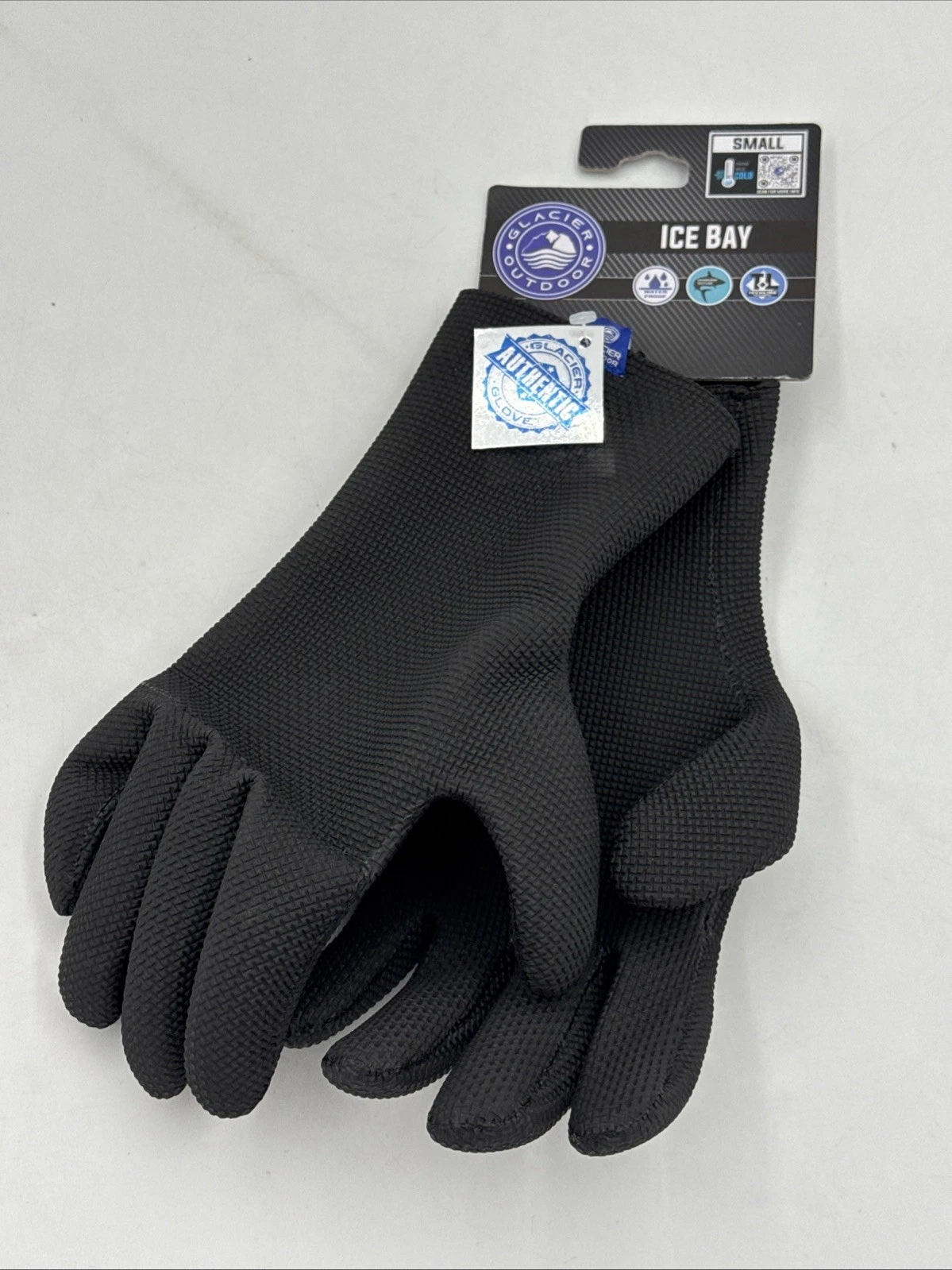 GLACIER GLOVE Unisex Ice Bay Waterproof Fleece Lined Neoprene Fishing Gloves S