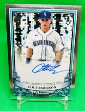 2024 Bowman Sterling - Prospect Autographs Colt Emerson #PA-CE (AU 
