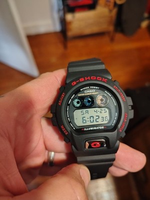 Casio G-Shock 6900 30TH ANNIVERSARY Black Digital Mens Watch