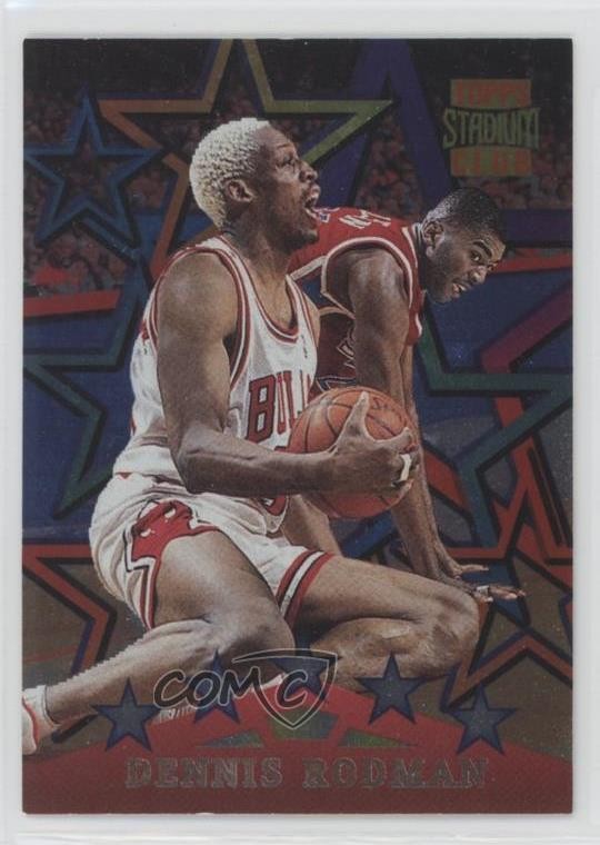 1996-97 Topps Stadium Club Special Forces Dennis Rodman #SF10 HOF c8r