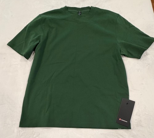 Lululemon Heavyweight Cotton Jersey T-Shirt Size Large L  NYG Dark Green
