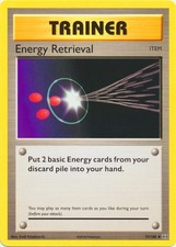 Energy Retrieval - 77/108 - Uncommon (Lp) XY Evolutions - Trainer - Item Pokémon