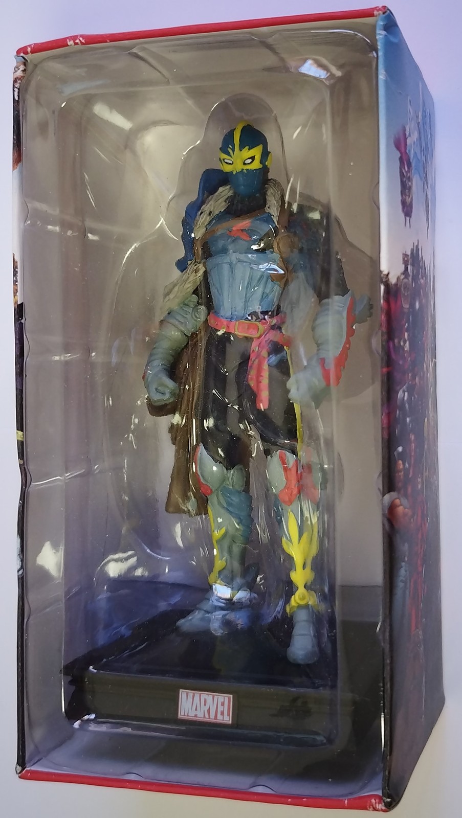 Marvel Heroes 3D Centauria Black Knight Figurine No Magazine