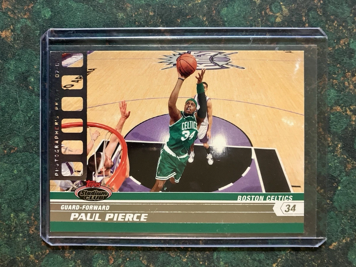 Topps Paul Pierce Basketball 2007-08 Season Sports Trading Cards 