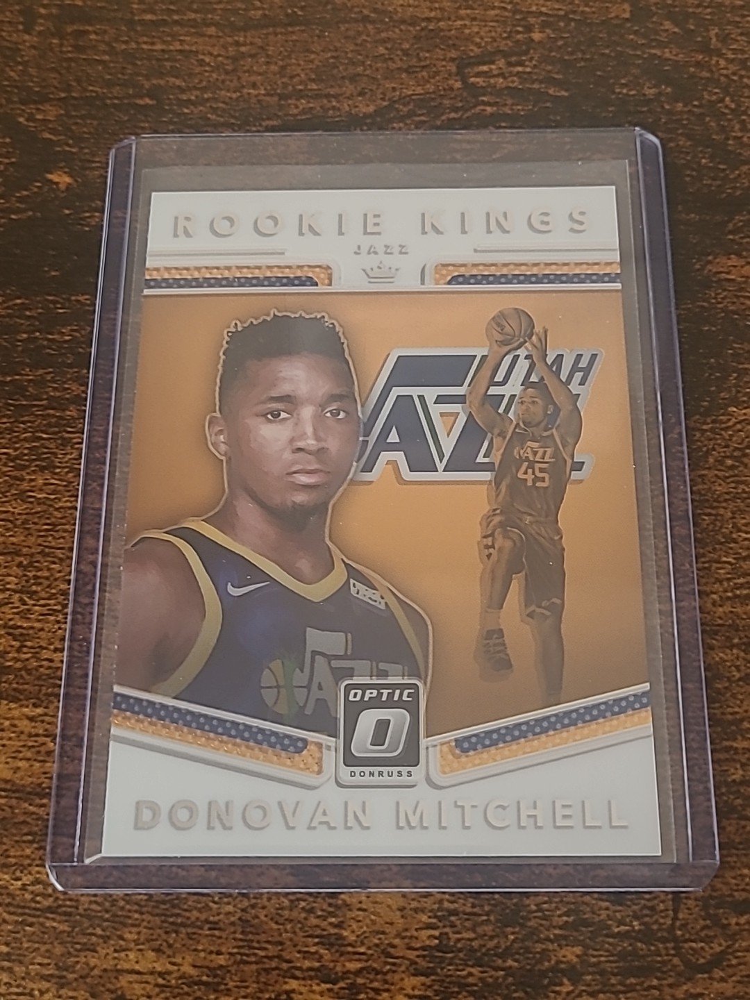 2017-18 Donruss Optic DONOVAN MITCHELL Rookie Kings #13 RC Jazz Cavaliers 🕷️