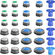 24 Pcs Faucet Aerator with 6 Pcs Aerator Key Removal Wrench Tool