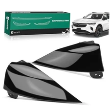  Front Left and Right Driver and Passenger Lower Side Bumper Cover Molding 