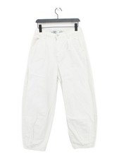 We The Free Women's Jeans W 29 in White 100% Cotton Mom