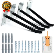 4PCS Garage Hooks Tire Storage System,Wall Mount Hooks with Metal