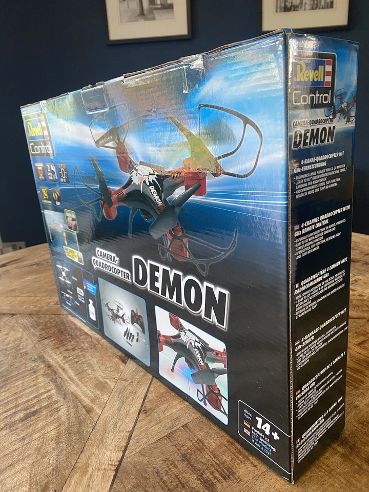 New Revell Control Demon Quadcopter 720p HD Camera Drone. - Image 3 of 4