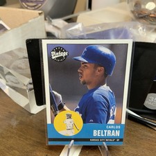 2001 UPPER DECK VINTAGE #110 CARLOS BELTRAN KANSAS CITY ROYALS