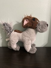 Disney Oliver  Company 13" Plush Dodger Dog Stuffed Animal 1988 Vtg