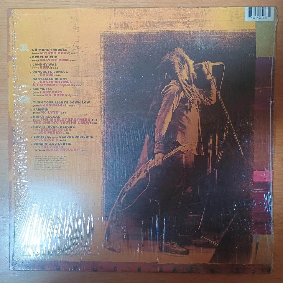 Bob Marley ‎– Chant Down Babylon LP US-1999 1st PRESS VG++/VG++ - Bild 2 von 4