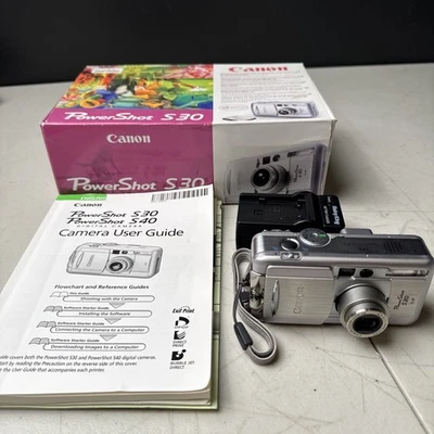 Canon PowerShot S30 Digital Cameras for Sale - Shop New & Used
