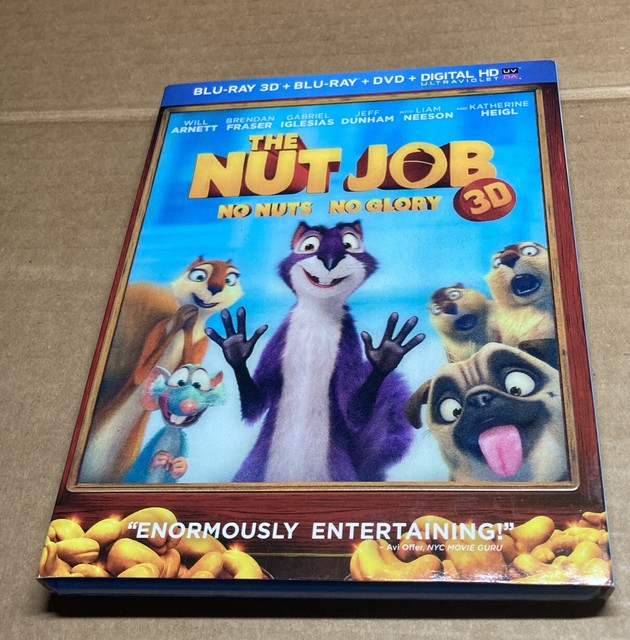 The Nut Job (Bluray/DVD, 2014, 2Disc Set, Includes Digital Copy