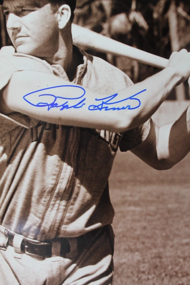 Ralph Kiner (d.2014) Pittsburgh Pirates HOF Autographed 8x10 Signed Photo JSA - Image 2 of 4