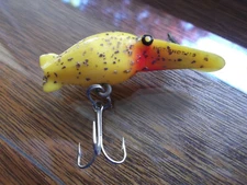 Older Eddie Pope Luhr Jensen Hot Shot Size M3 30 Size Silent 01 Yellow Metallic