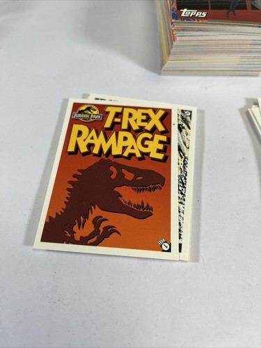1993 Topps JURASSIC PARK - Complete Base Set of 88 Cards & 2 Sets Of Stickers - Picture 3 of 11