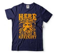 Joe Exotic Here Kitty Kitty Camisa Zoo Keeper Tiger King Hombres Camisa Popular Camiseta