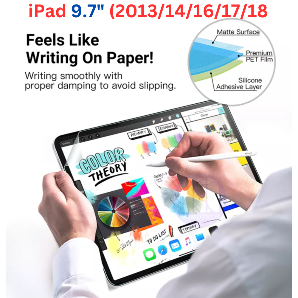 PAPER FEEL Matte Screen Protector for iPad Pro 9.7 2016 Model-image