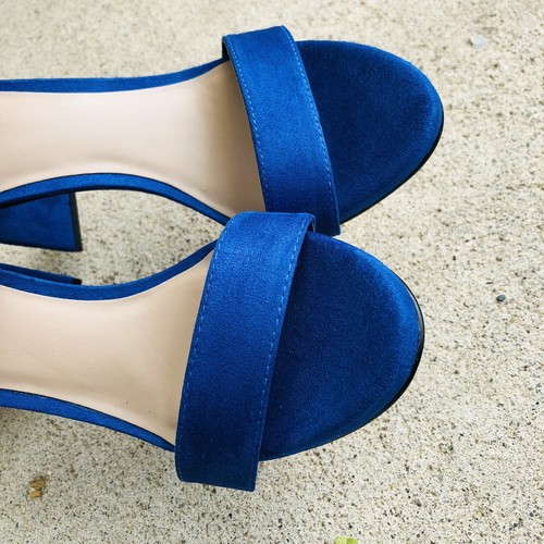 Mix No. 6 Sandal, Women's Size 6M, Blue - Picture 5 of 10