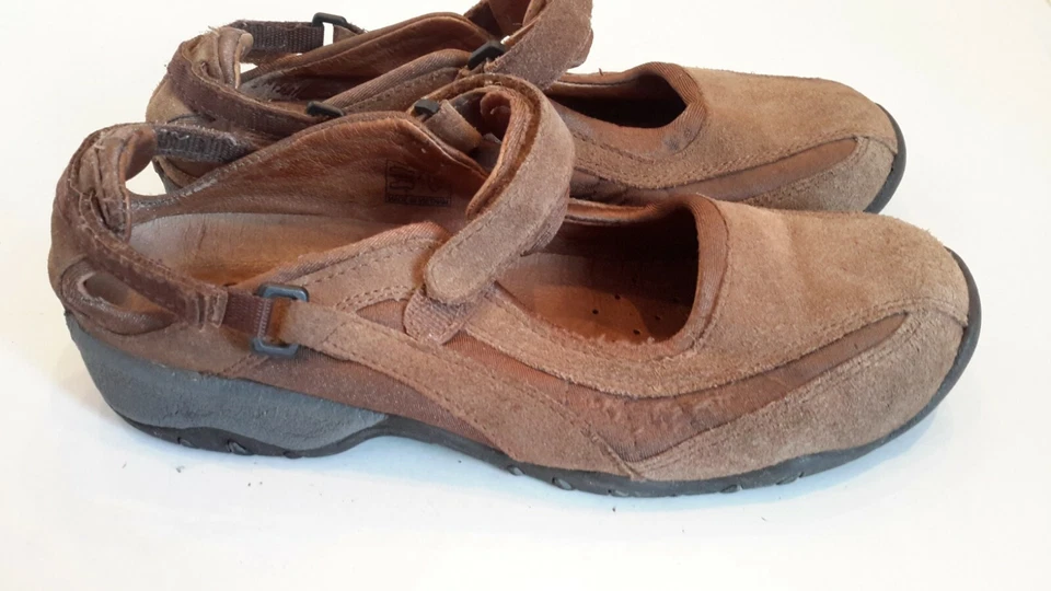 Spring Step Womens Mary Jane Brown Leather Strap Shoes Size See Photos - Image 2 of 4