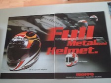 advertising Pubblicità 1996 CASCO HELMET BIEFFE MARLBORO BR 16 CAPIROSSI REPLICA