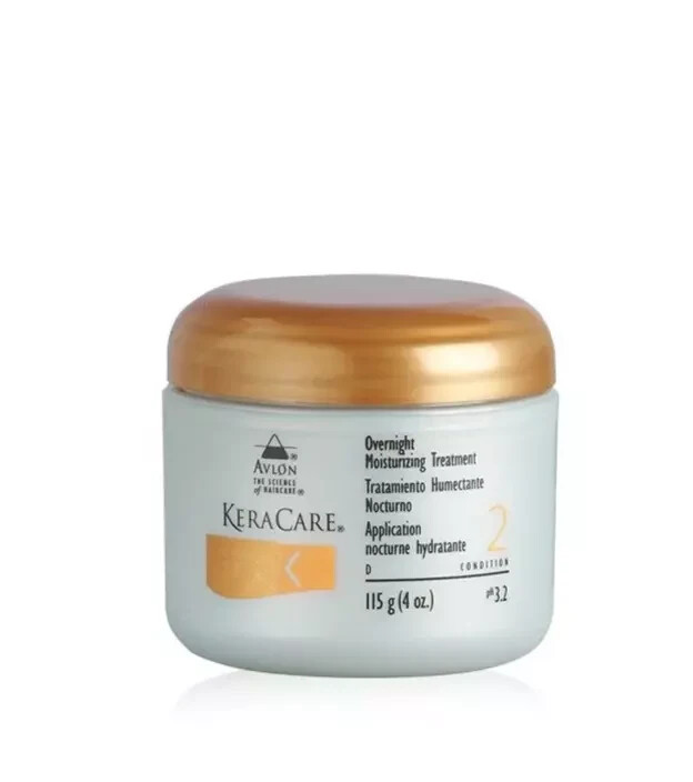 Ночная увлажняющая процедура Keracare, 4 унции