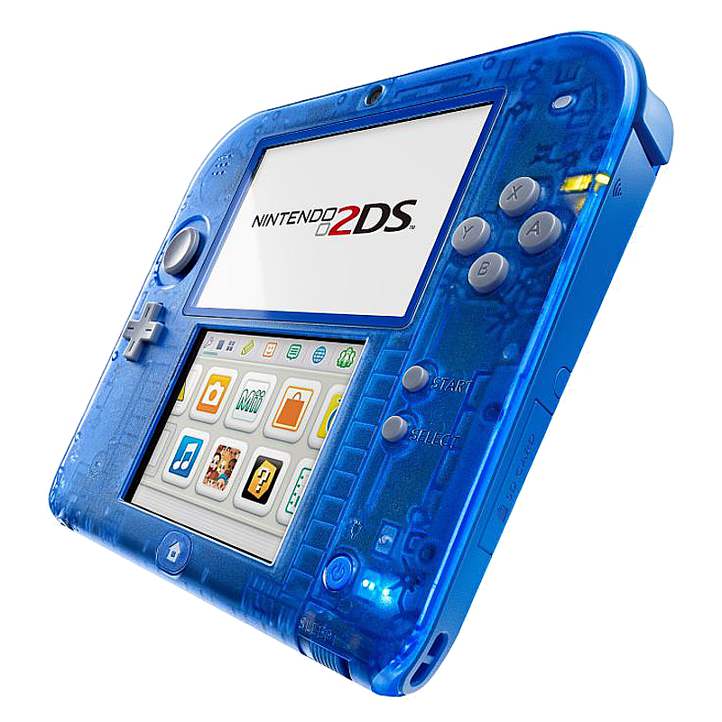 ニンテンドー 2DS Nintendo 2DS Handheld Console Electric Blue | GameStop