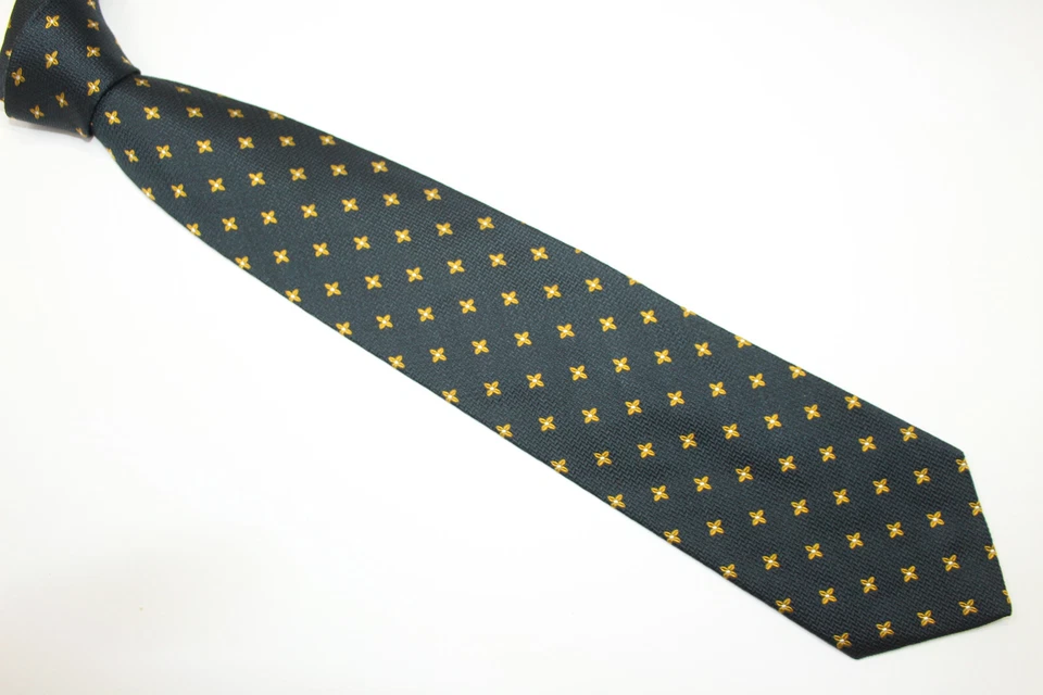 Gravata de seda GIANNI BUTTI feita na Itália F59605 - Imagem 2 de 4