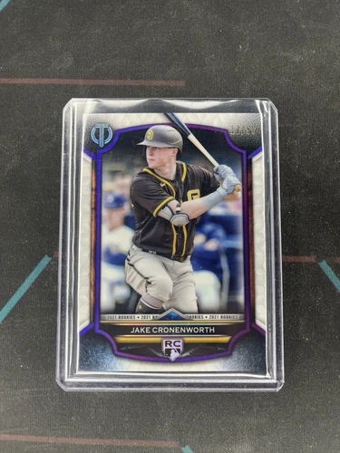 2021 Topps Tribute - 2021 Rookies Purple #21R-JC Jake Cronenworth /50 (RC)