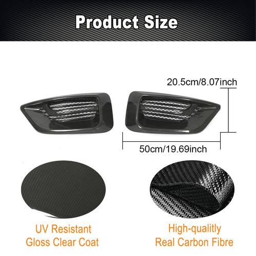 Faros antiniebla Dry Carbon para Mercedes Benz W447 clase V250 2015-19 - Imagen 4 de 8