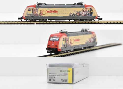 Minitrix 16086 scala N NUOVA locomotiva elettrica BR 101 delle ferrovie dello Stato suono digitale in IMBALLO ORIGINALE - Foto 1 di 6