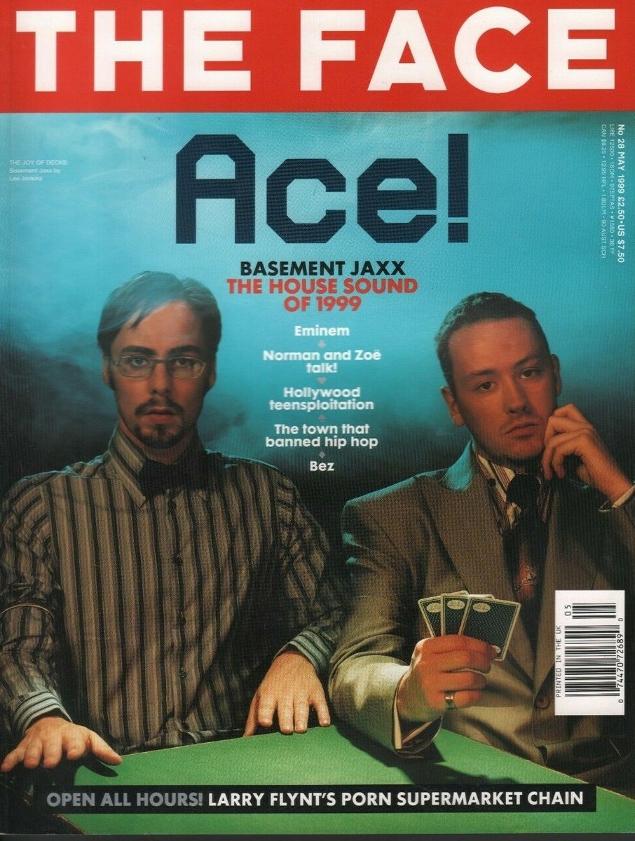 The Face Magazine May 1999 Eminem Larry Flint Basement Jaxx